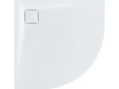 Piatto doccia PARON 80 x 80 x 3 cm Bianco