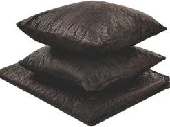 Piumone con cuscini RAYEN 140 x 210 cm Marrone
