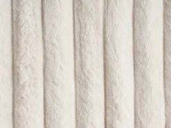 Piumone RAKYA Finta pelliccia 150 x 200 cm Beige chiaro