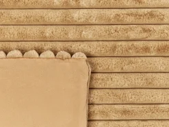 Piumone RAKYA Finta pelliccia 200 x 220 cm Marrone chiaro