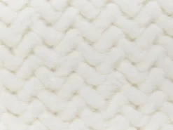 Piumone SURMI Finta pelliccia 150 x 200 cm Bianco sporco