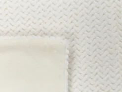 Piumone SURMI Finta pelliccia 150 x 200 cm Bianco sporco