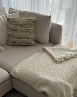 Piumone YERBENT Cotone 220 x 240 cm Bianco sporco