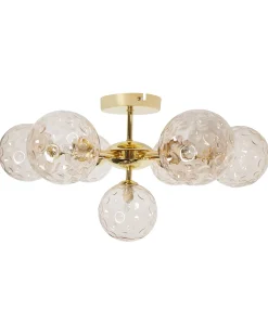 Plafoniera ANADYR Vetro Beige
