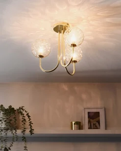 Plafoniera ANADYR Vetro Beige