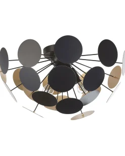 Plafoniera MARITSA Metallo Nero