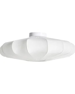 Plafoniera UMCHABEZI Tessuto Bianco