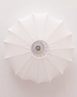 Plafoniera UMCHABEZI Tessuto Bianco