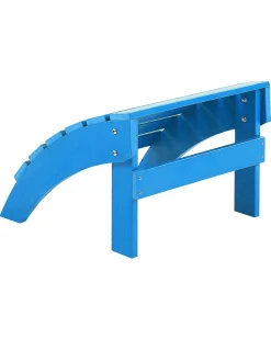 Poggiapiedi da giardino ADIRONDACK Blu