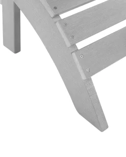 Poggiapiedi da giardino ADIRONDACK Grigio chiaro
