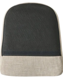 Poltrona a dondolo ARRIE Tessuto Beige chiaro