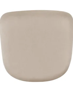 Poltrona a dondolo ELLAN Velluto Beige
