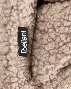Poltrona a dondolo ESKELIN Bouclé Beige