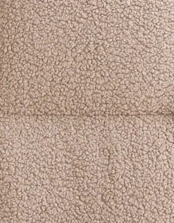 Poltrona a dondolo LUOMA Bouclé Beige