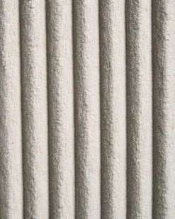 Poltrona a dondolo SORSELE Velluto a coste Beige