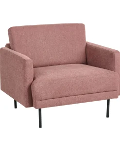 Poltrona BREDA Tessuto Rosa