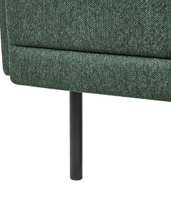 Poltrona BREDA Tessuto Verde scuro