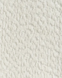 Poltrona BUREA Ciniglia Bianco sporco