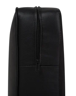 Poltrona CHESTERFIELD Pelle sintetica Nero