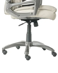 Poltrona da scrivania GALLANT Pelle sintetica Beige