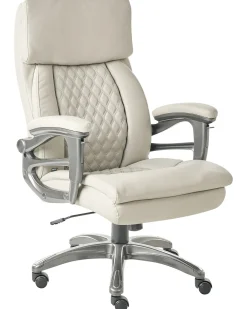 Poltrona da scrivania GALLANT Pelle sintetica Beige