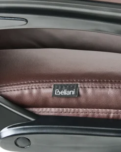 Poltrona da scrivania GRACEFUL Pelle sintetica Marrone scuro