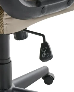 Poltrona da scrivania GURU Pelle sintetica Beige
