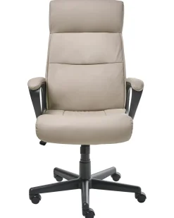 Poltrona da scrivania GURU Pelle sintetica Beige