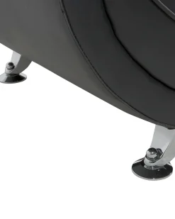 Poltrona LEIRA II Pelle sintetica Grigio