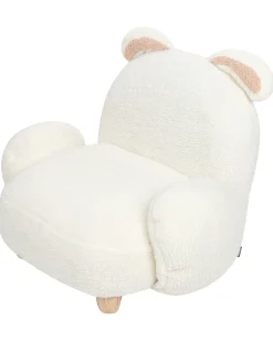 Poltrona per Bambini Coniglio KANNA Bouclé Bianco sporco