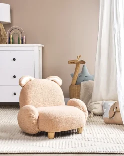 Poltrona per Bambini Coniglio KANNA Bouclé Beige