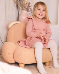 Poltrona per Bambini Coniglio KANNA Bouclé Beige