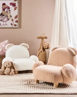 Poltrona per Bambini Coniglio KANNA Bouclé Beige