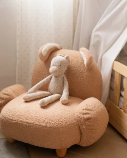 Poltrona per Bambini Coniglio KANNA Bouclé Beige