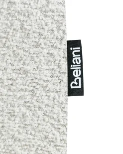 Poltrona per Bambini FARUM Bouclé Bianco sporco
