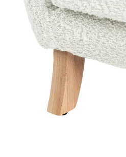 Poltrona per Bambini FARUM Bouclé Bianco sporco