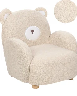 Poltrona per Bambini Orsacchiotto BOO Bouclé Beige