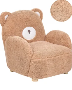 Poltrona per Bambini Orsacchiotto BOO Bouclé Marrone