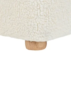 Poltrona per Bambini Unicorno LULEA Bouclé Bianco sporco