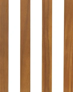 Poltrona a dondolo BOJANO Legno d'acacia Marrone