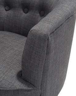 Poltrona ALESUND Tessuto Grigio scuro