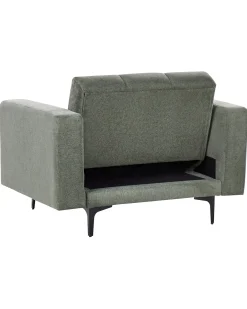Poltrona ALNES Tessuto Verde scuro