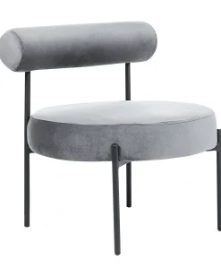Poltrona ALPHA Velluto Grigio