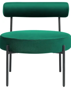 Poltrona ALPHA Velluto Verde smeraldo
