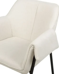 Poltrona ARLA Tessuto Beige chiaro