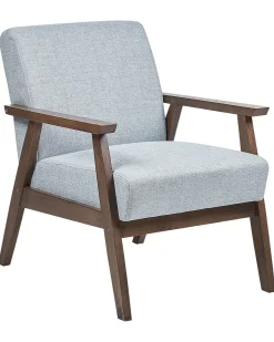 Poltrona ASNES Tessuto Grigio chiaro