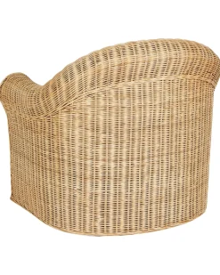 Poltrona da giardino LIVADEIA Rattan Naturale