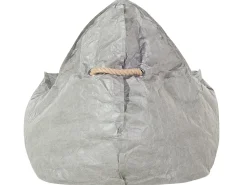 Poltrona sacco 200 L DROP 63 cm 75 cm Grigio chiaro