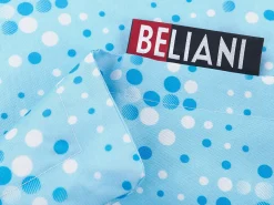 Poltrona sacco 300 L FUZZY 140 cm 180 cm Azzurro