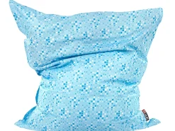 Poltrona sacco 300 L FUZZY 140 cm 180 cm Azzurro
